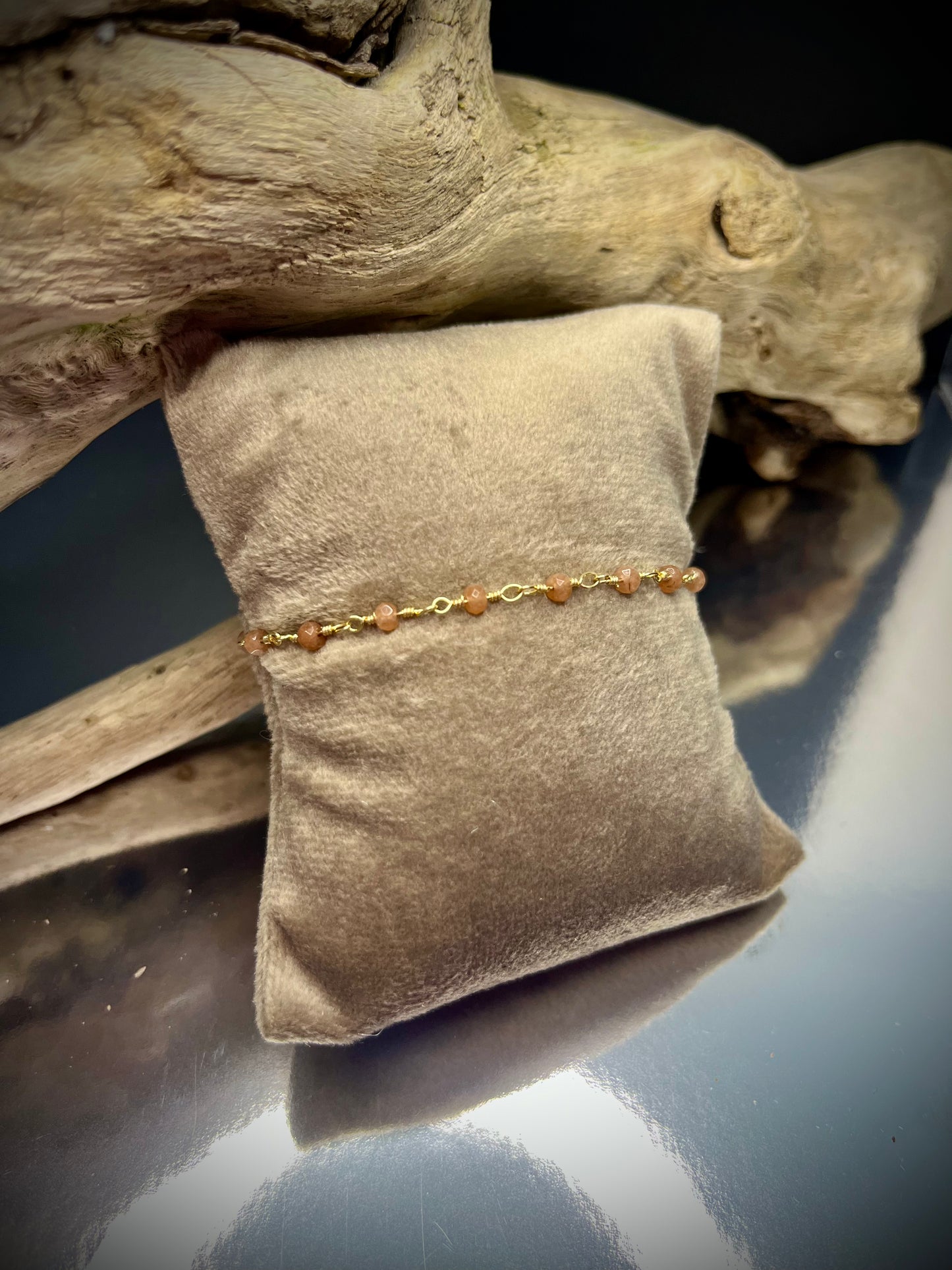Rosenkranz Armband Citrin