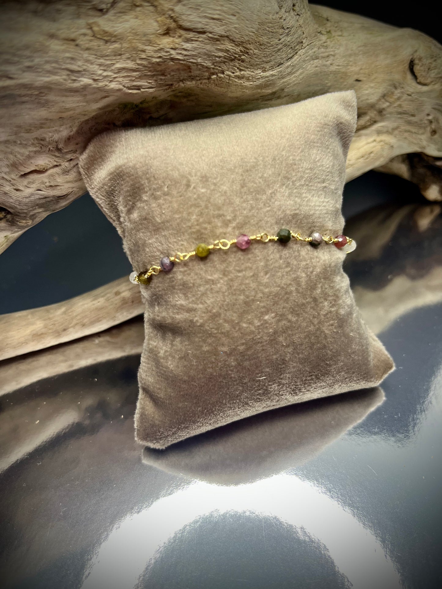 Rosenkranz Armband Turmalin