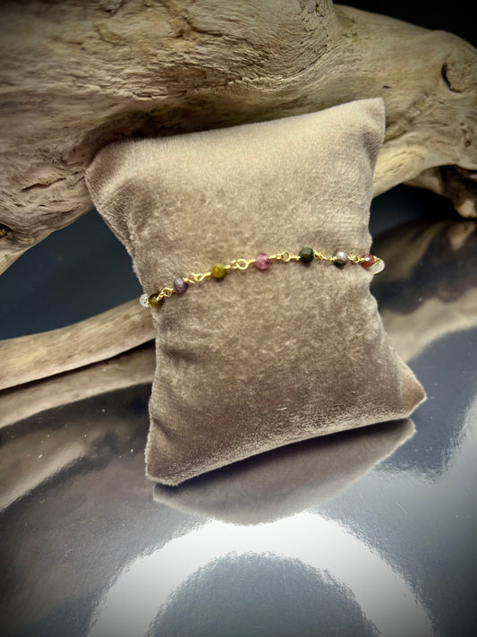 Rosenkranz Armband Turmalin